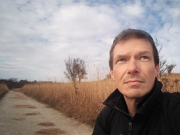 Fall in the Konza prairie natural area